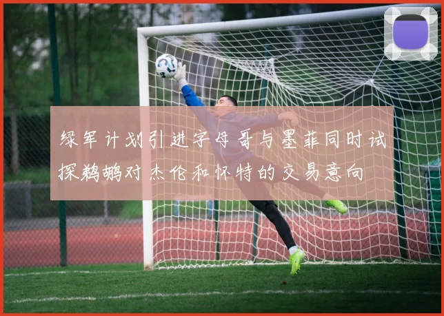 绿军计划引进字母哥与墨菲同时试探鹈鹕对杰伦和怀特的交易意向